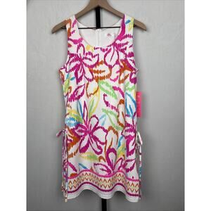 NEW Aryeh UPF 50+ Floral Romper Women's Small Colorful Resortwear Tropical Dress